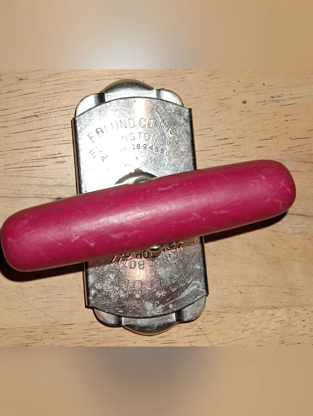 EDLUND CO. TOP-OFF Jar & Bottle Screw Top Opener